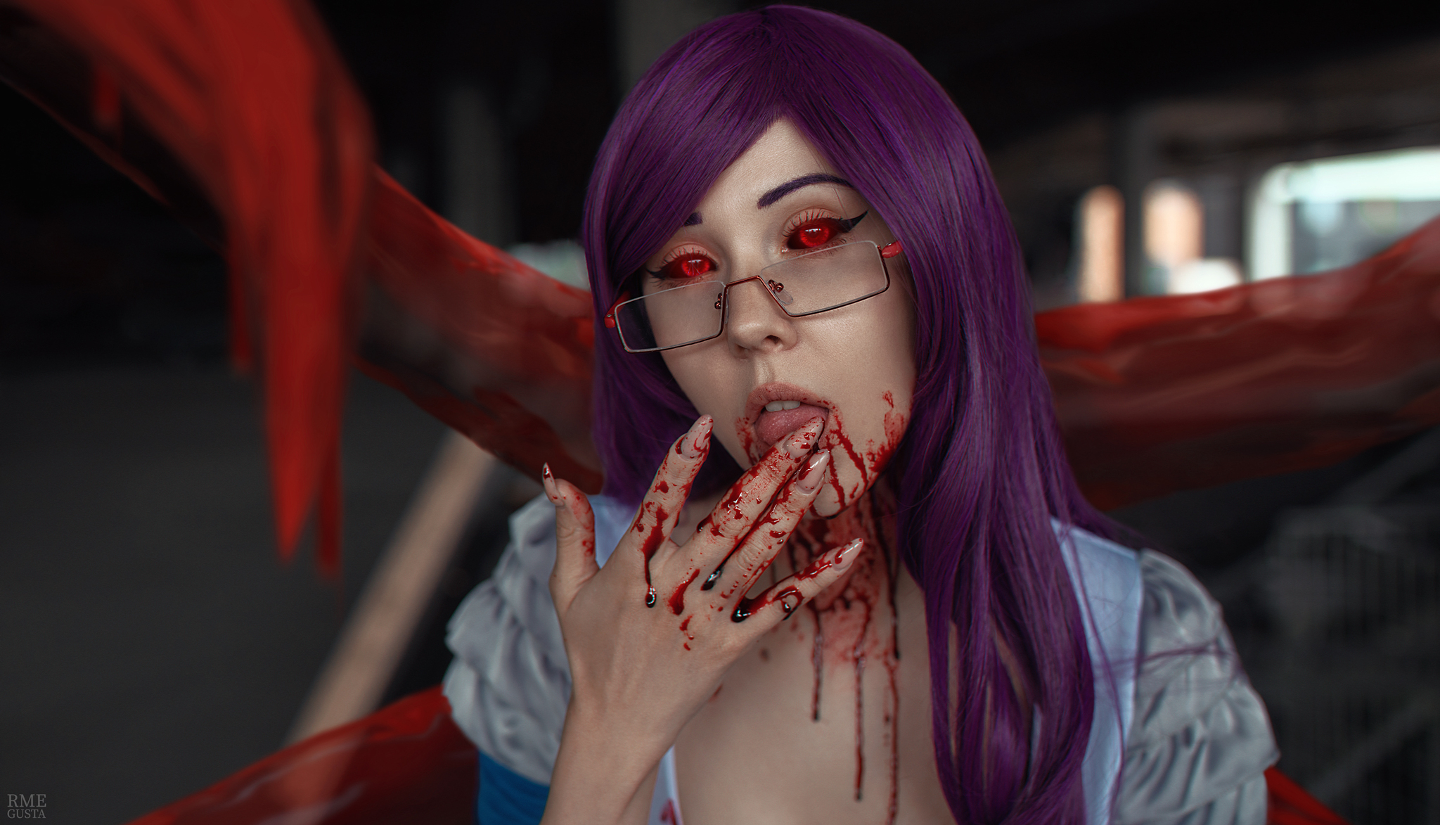 Kamishiro Rize Cosplay | Tokyo Ghoul - My, Cosplay, Cosplayers, Anime, The photo, Tokyo ghoul, Kamishiro Rize, Rize, Longpost