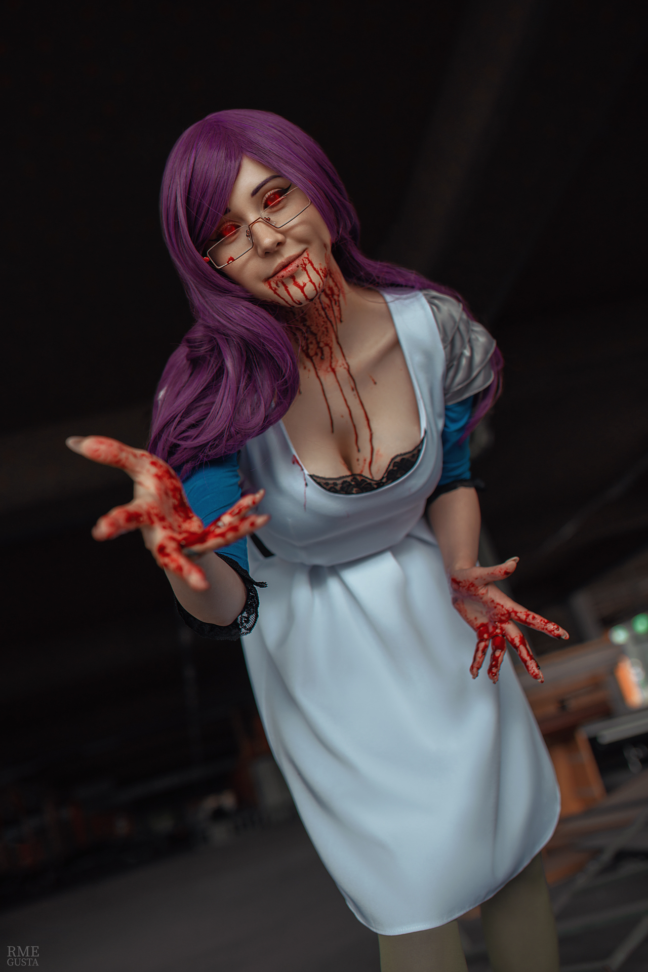 Kamishiro Rize Cosplay | Tokyo Ghoul - My, Cosplay, Cosplayers, Anime, The photo, Tokyo ghoul, Kamishiro Rize, Rize, Longpost