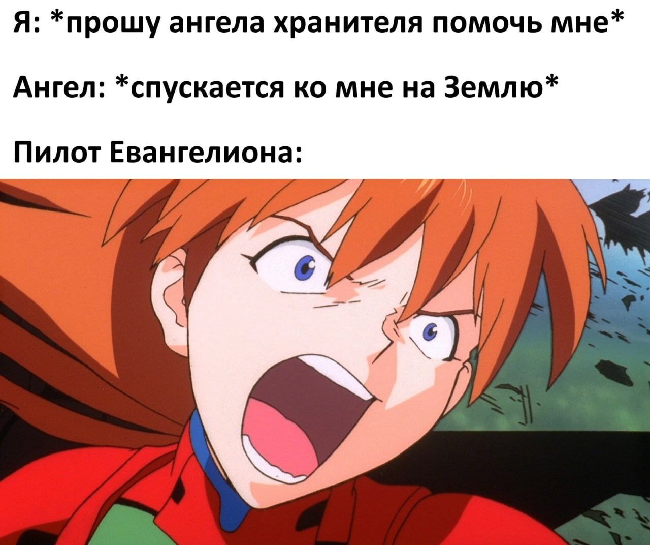 Large selection of Evangelion memes - Anime memes, Anime, Picture with text, Evangelion, Video, Vertical video, Longpost