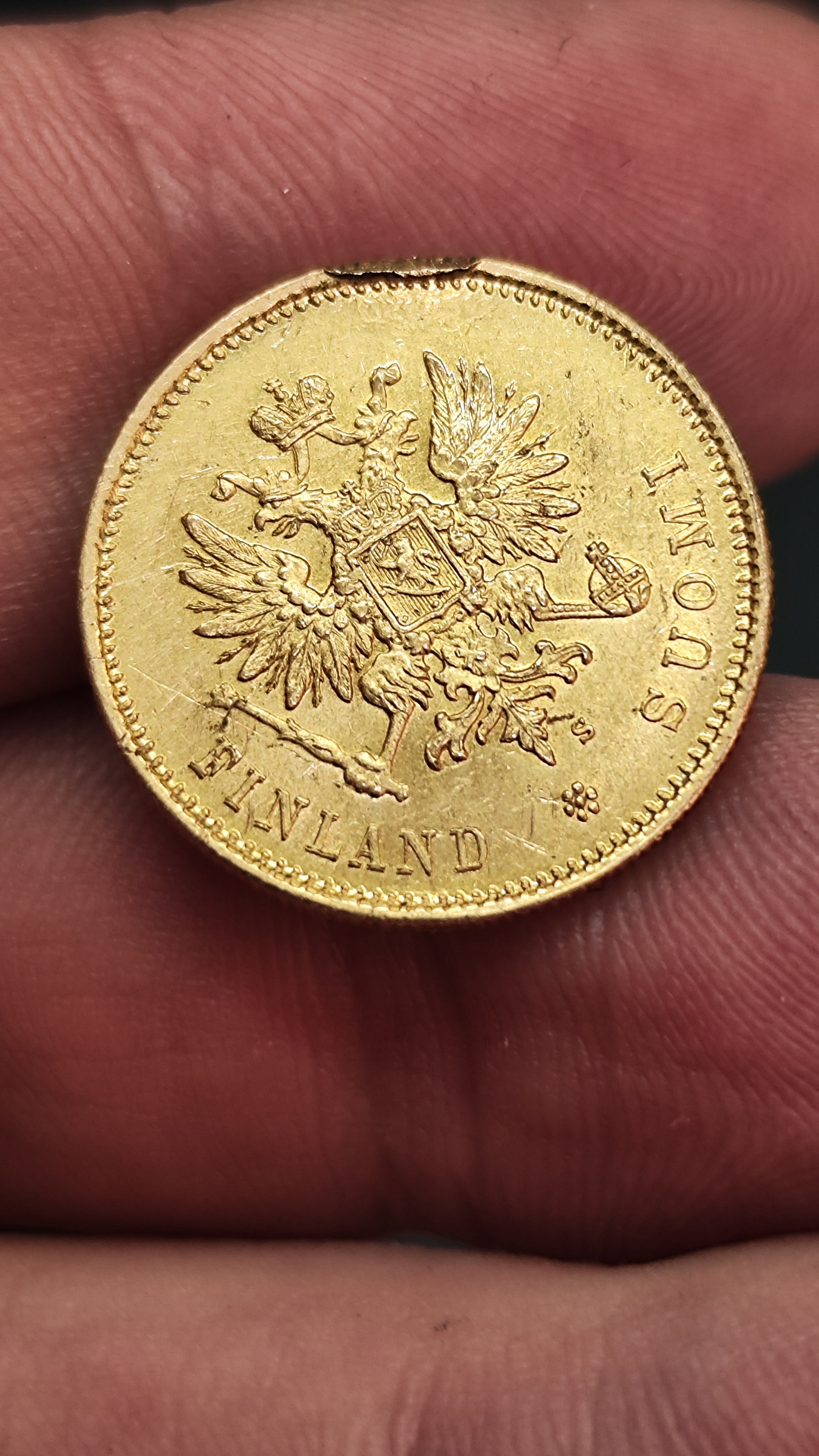 1912 gold coin - My, Gold, Coin, Rare coins, Antiques, Numismatics, Find, Longpost