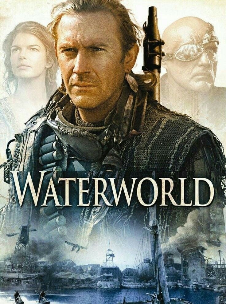 On July 28, 1995, the premiere of the film “Water World” took place. - Hollywood, Movies, Fantasy, Water world, Kevin Costner, Actors and actresses, Боевики, Dennis Hopper, Video, Youtube, Longpost