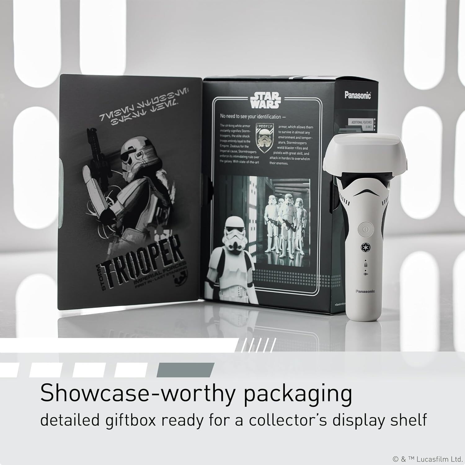 Panasonic electric shaver, special edition Star Wars Stormtrooper Design - Shaving, Razor, Panasonic, Star Wars VII: The Force Awakens, Star Wars stormtrooper, Star Wars, Marketing, The gods of marketing, Amazon, Humor, Creative, Design, Longpost