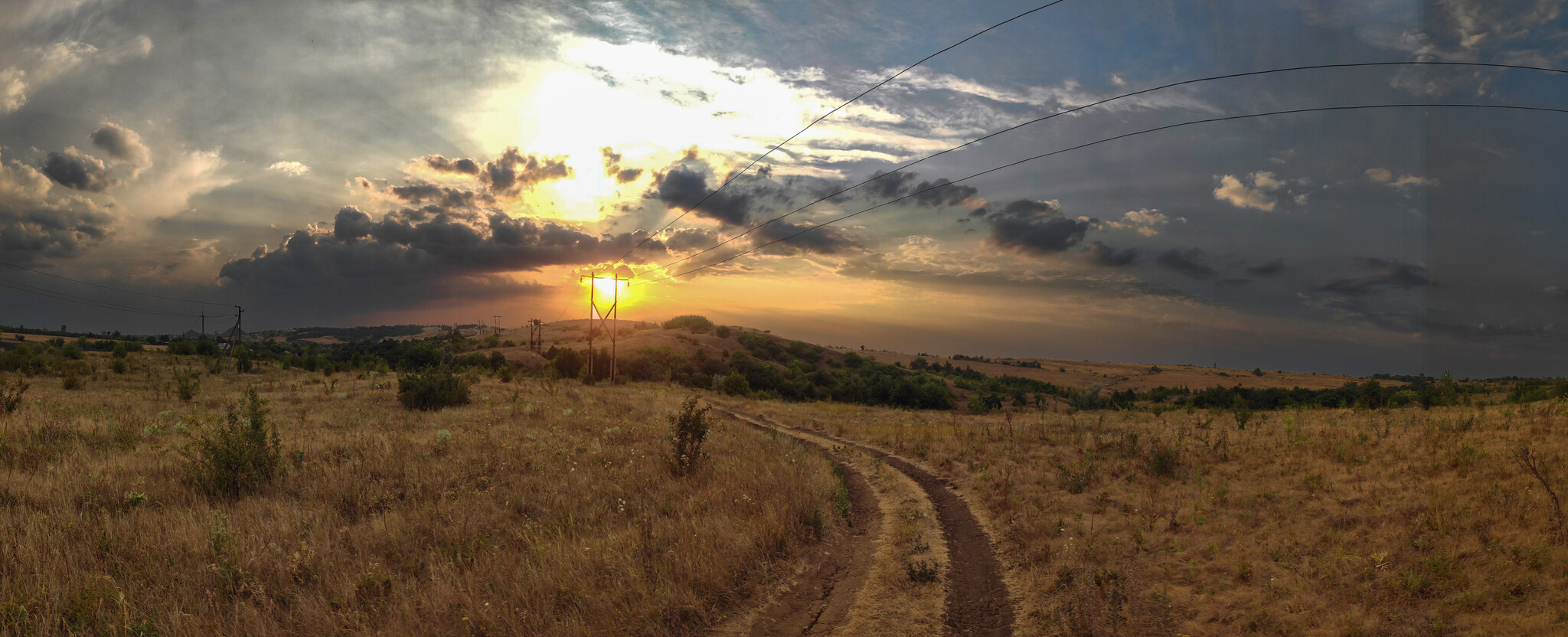 Beautiful - My, The nature of Russia, Nature, Birds, Hobby, Steppe, Landscape, LPR, Donbass, Evening, Sunset, Longpost