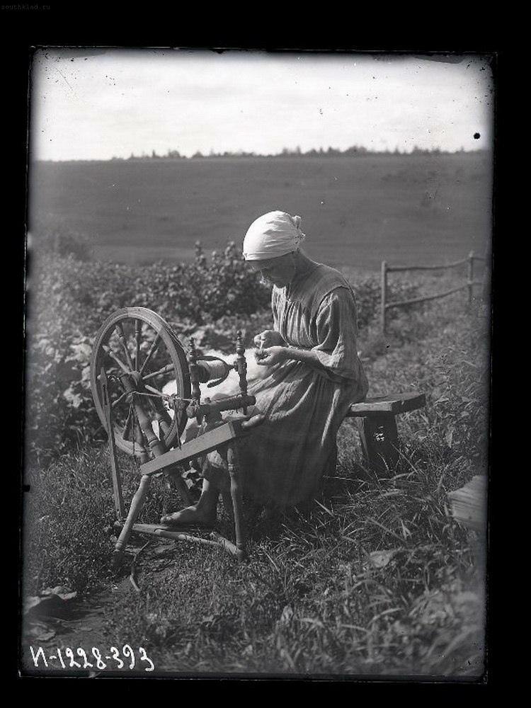 Жители русских сёл и деревень Ленинградской губернии 1925-1926 - СССР, Черно-белое фото, Длиннопост