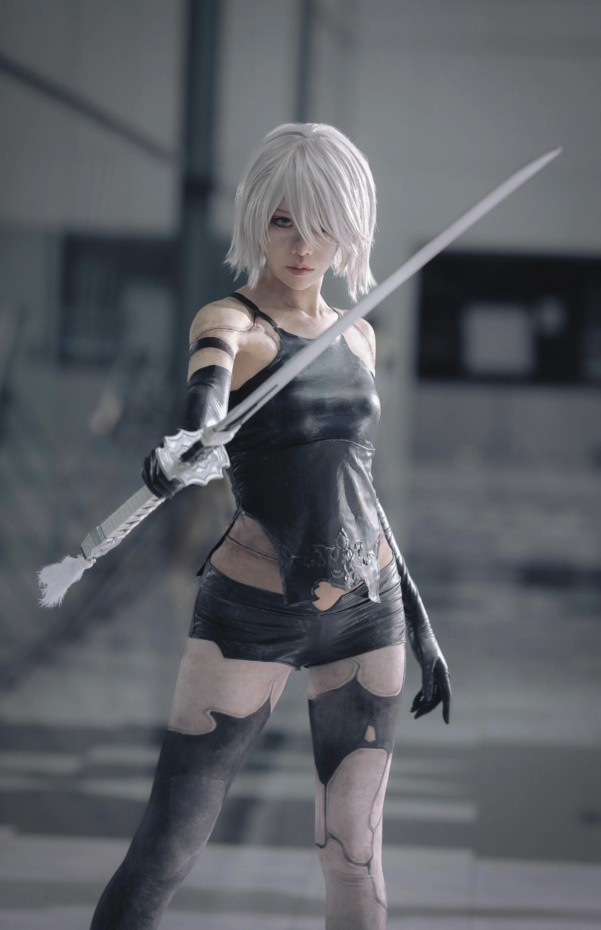 Yorha A2 - Games, NIER Automata, Yorha unit No 2 type a, Cosplay, Girls, Longpost, The photo