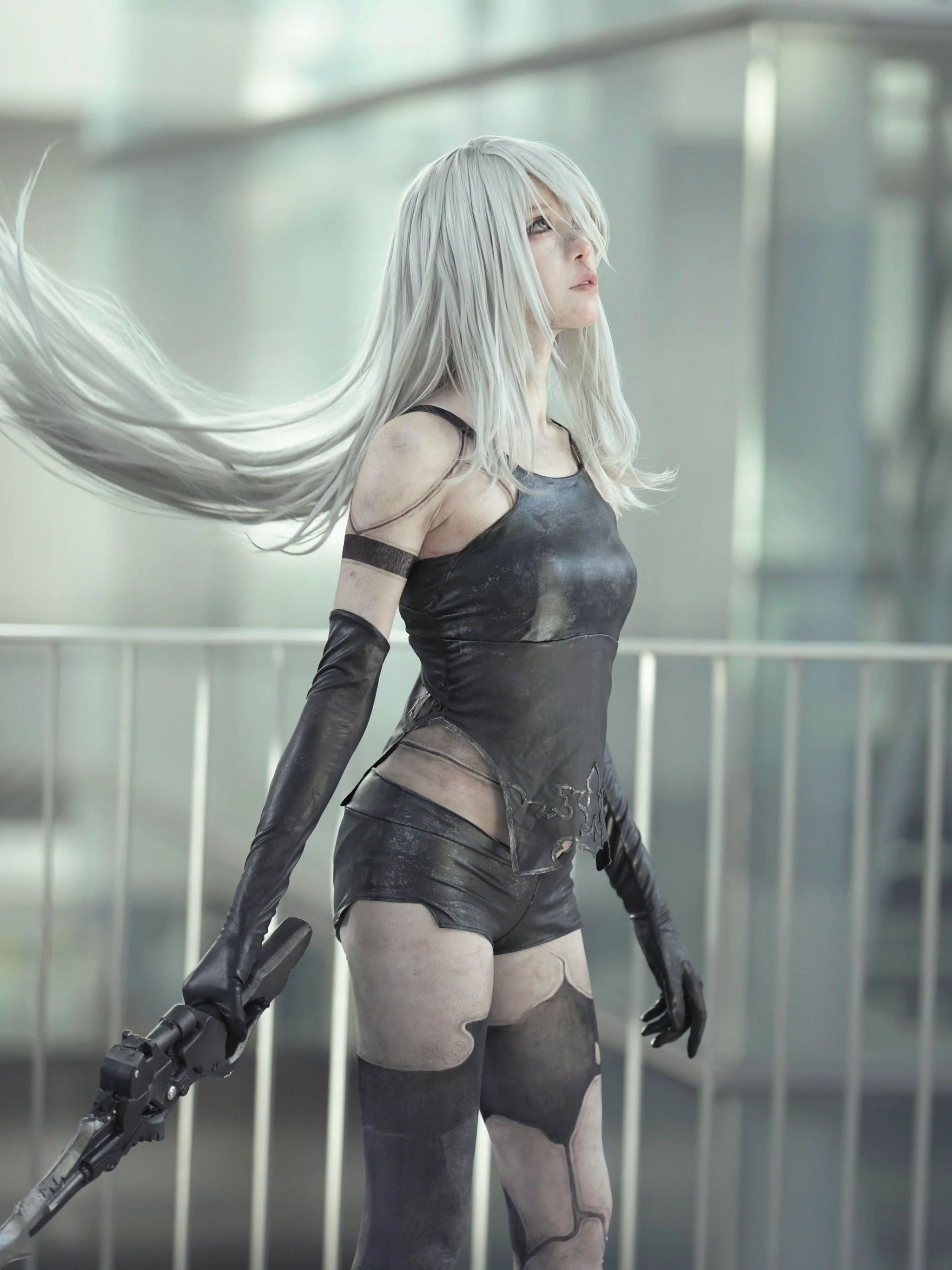 Yorha A2 - Games, NIER Automata, Yorha unit No 2 type a, Cosplay, Girls, Longpost, The photo