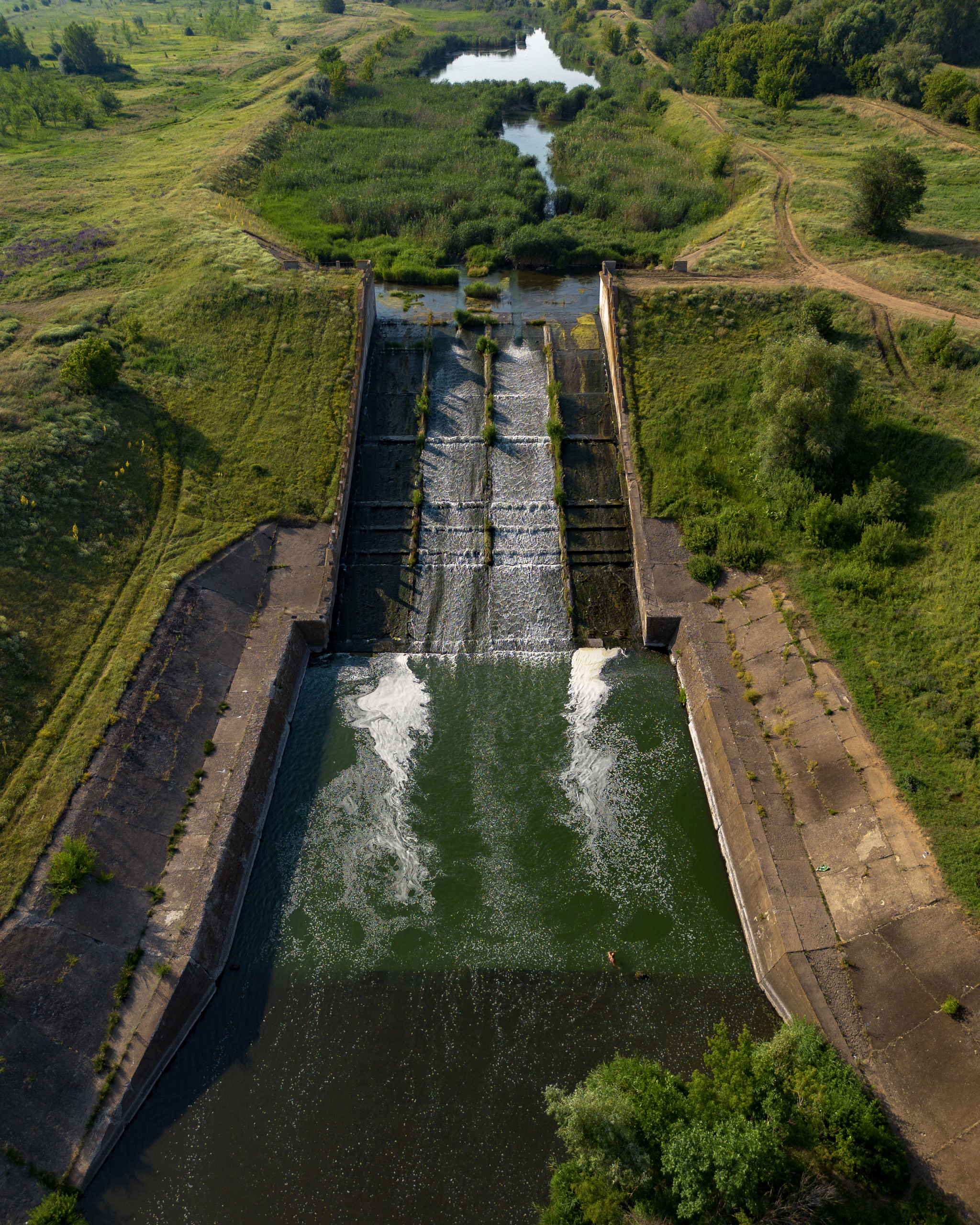 Rapid flow of the reservoir - My, sights, Reservoir, Samara Region, Cities of Russia, Travel across Russia, Local history, Travels, Longpost