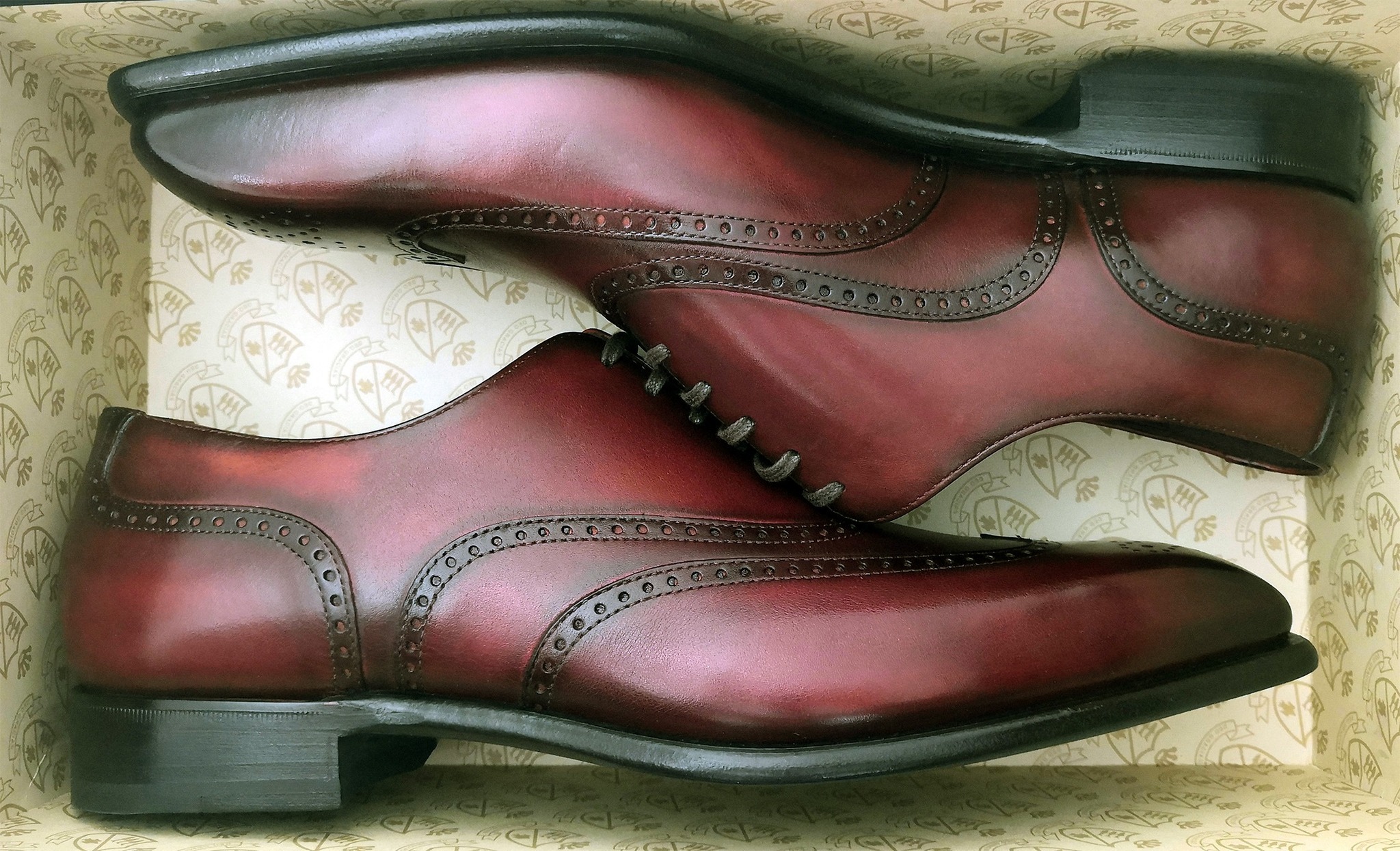 Herring Munster Brogues Review - My, Male, Shoes, Purchase, Style, Fashion, Overview, Longpost