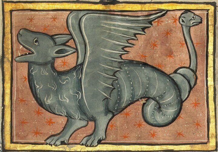 Medieval bestiary - Bestiary, History (science), Archeology, Painting, Old books, Middle Ages, Longpost