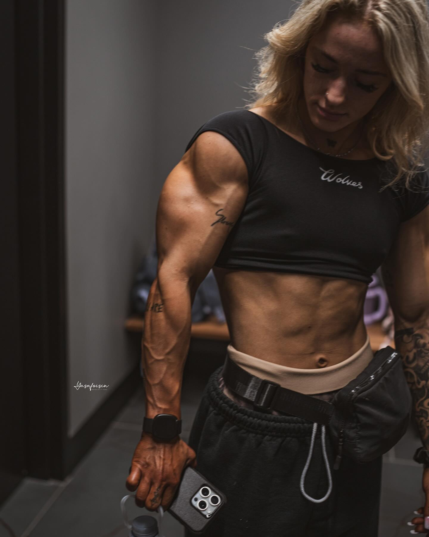 Peyton Dutcher - Bodybuilders, Sports girls, Strong girl, Girls, Muscle, Body-building, Back, Press, Video, Vertical video, Longpost