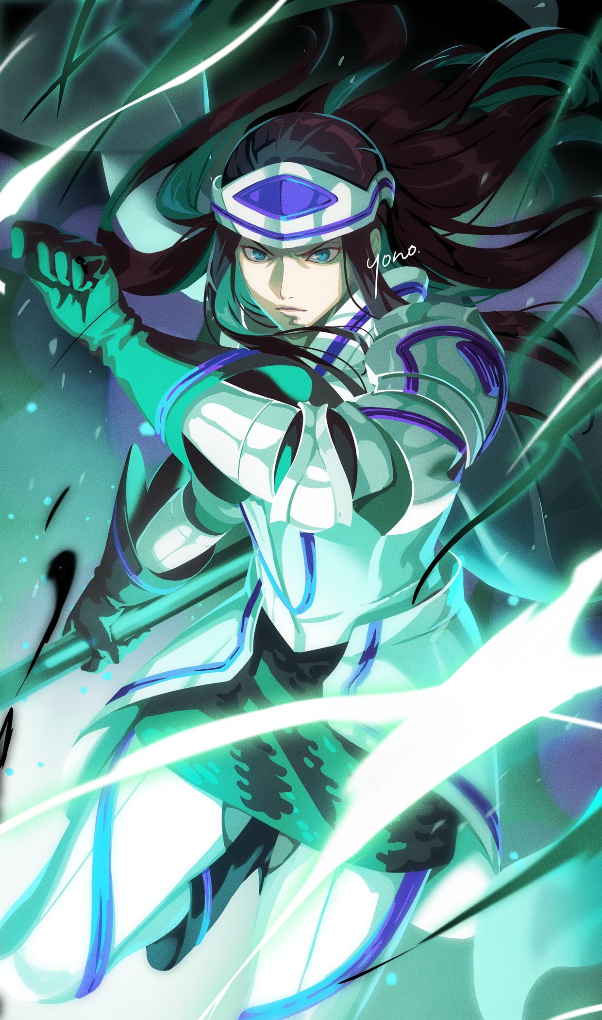 Person of the arcana Tower: Cu Chulainn - Art, Anime, Anime art, Persona, Persona 3, Persona 4, Persona 5, Cuchulainn, Games, Game art