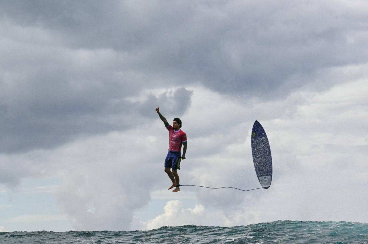 Probably the best photo from the Olympics in Paris so far: - The photo, Surfer, Olympic Games, Paris