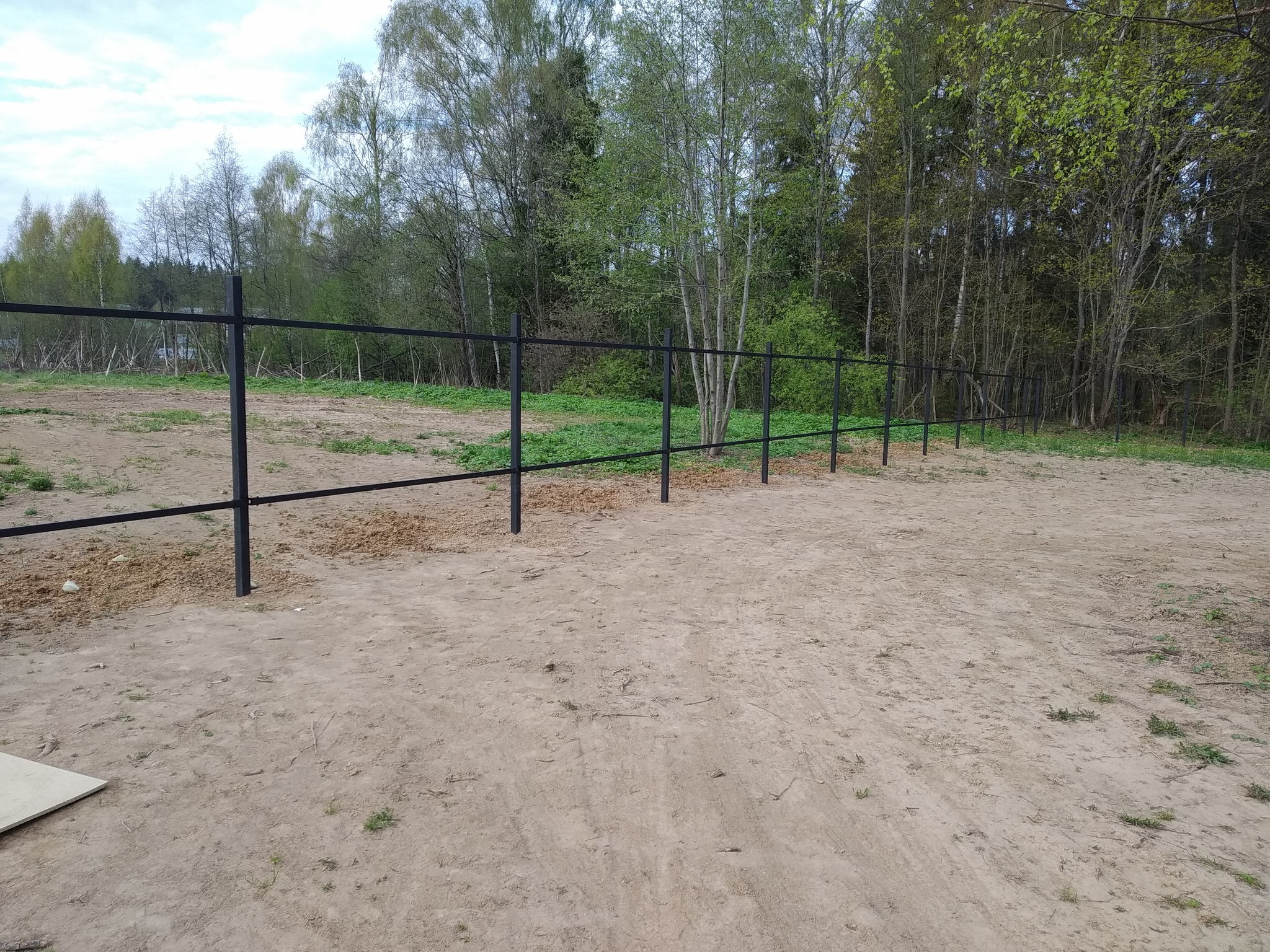 Is three types of fence too much? - Dacha, Home construction, Rukozhop, Fence, Vacation home, Video, Longpost