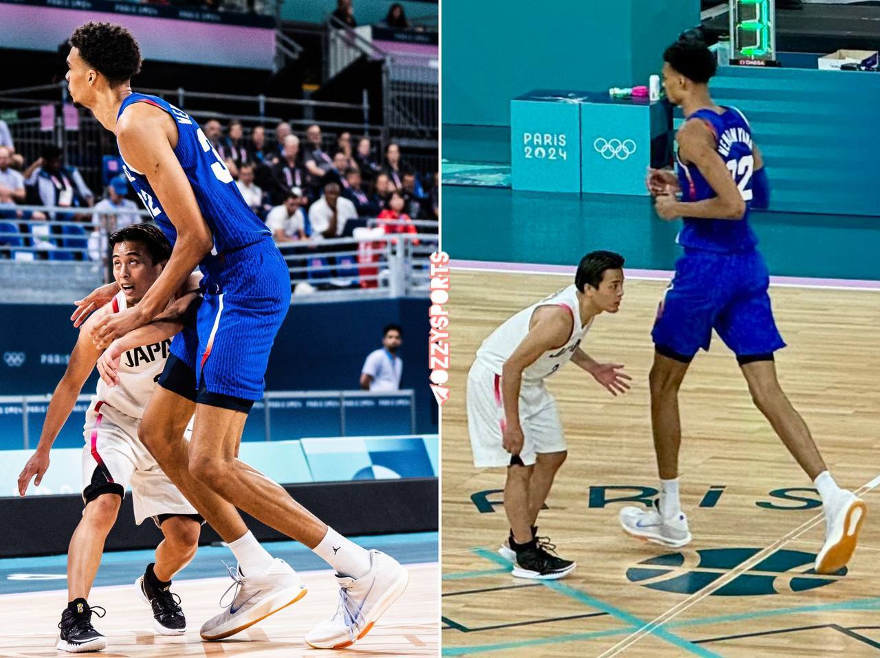 Nothing unusual, just the tallest basketball player in the Olympics played against the shortest - Sport, Basketball, Telegram (link)