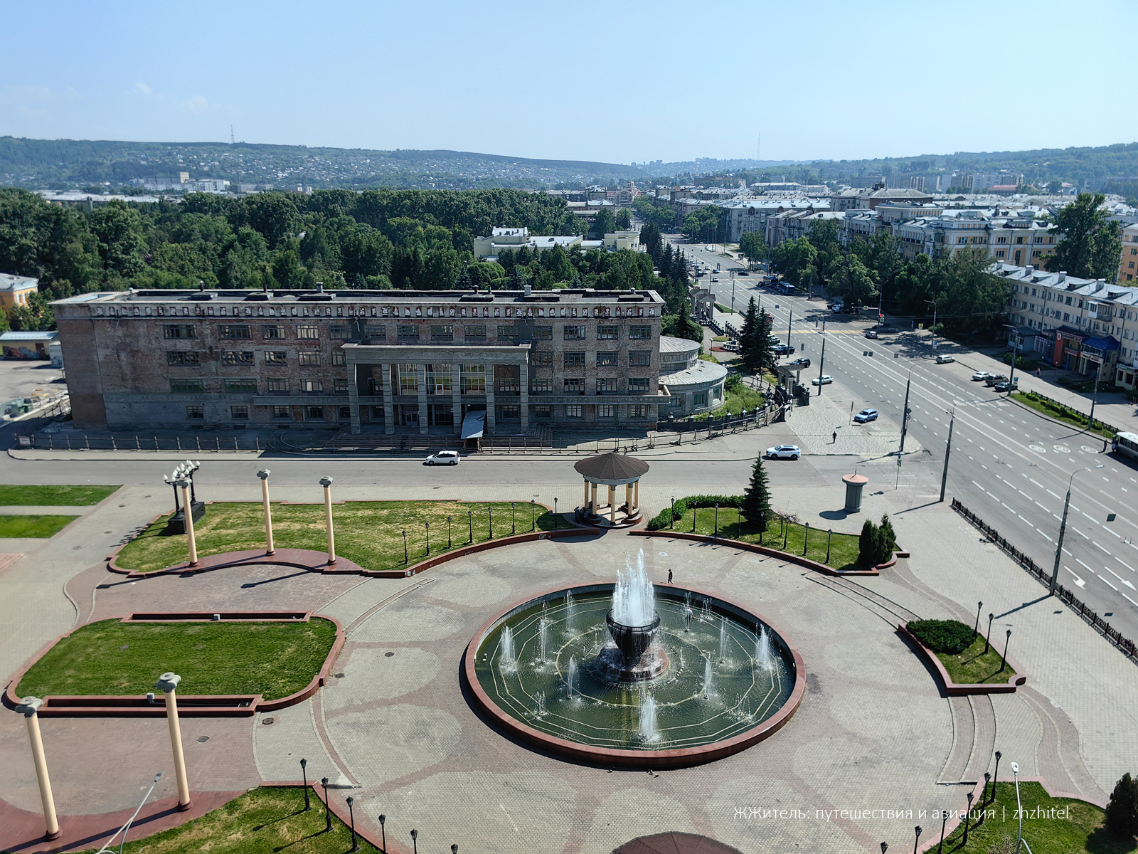 Walk around Stalinsk - My, Travel across Russia, Kemerovo region - Kuzbass, Novokuznetsk, Stalinist architecture, Architecture, Soviet architecture, Town, City walk, Longpost, The photo