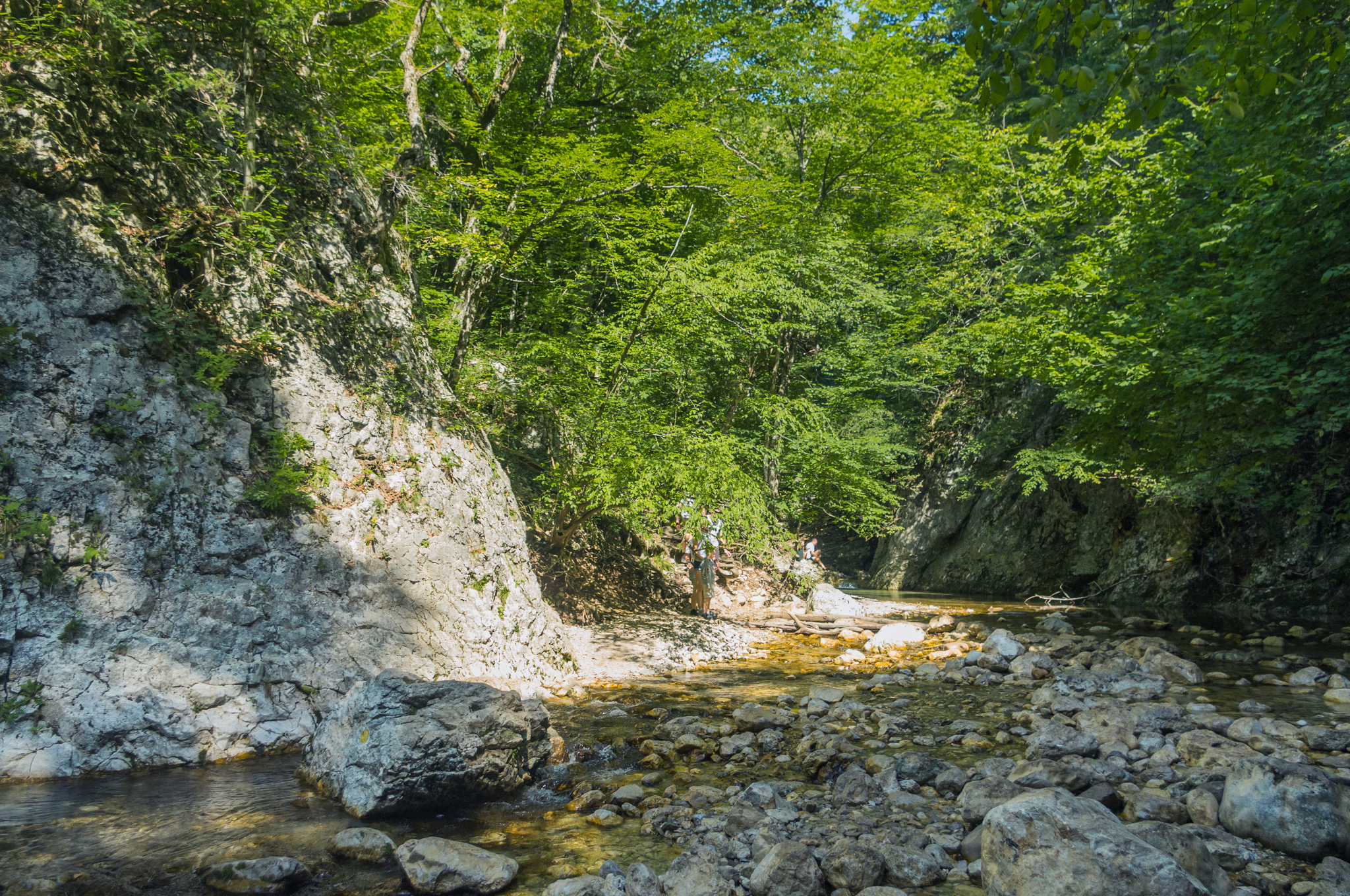 The coolness of the Grand Canyon of Crimea on a hot day - My, Crimea, The photo, Travels, Summer, Canyon, River, The mountains, Longpost