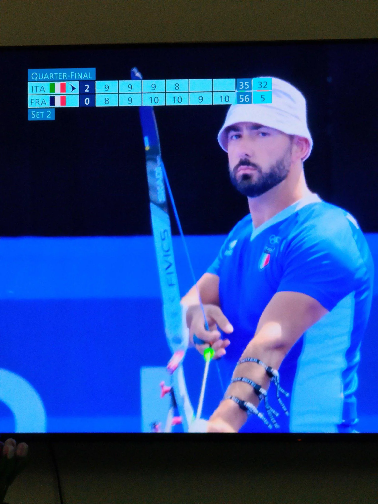 Italian Eminem was spotted at the Olympics - Eminem, Italy, Archers, Olympic Games, Athletes