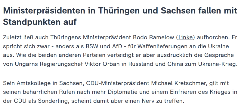 Germany: A Question of War and Peace - Politics, Germany, Special operation, Elections, Sarah Wagenknecht, Adh, Saxony, Brandenburg, Victor Orban, Longpost