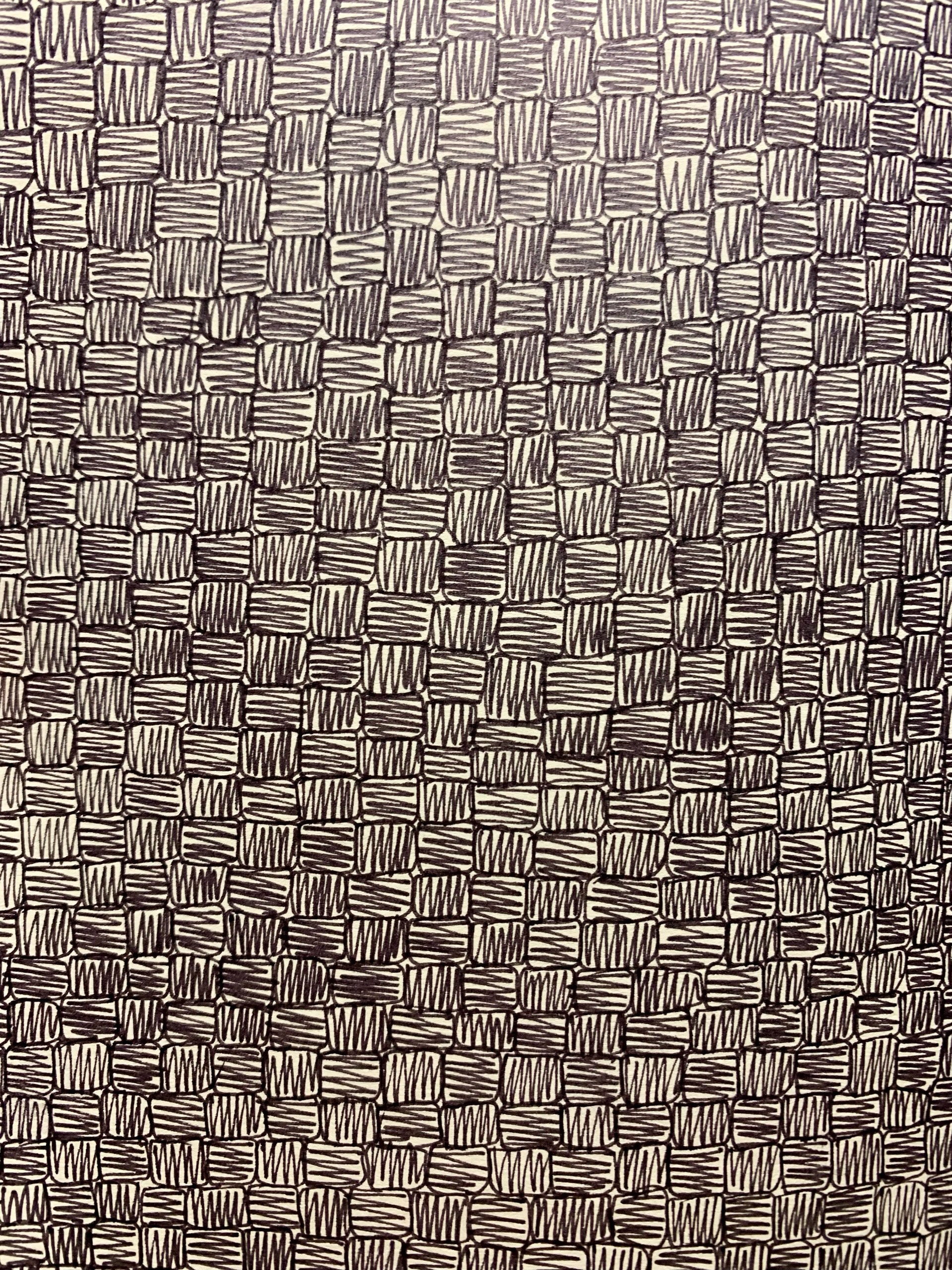 Pattern! - My, Patterns, Sketchbook, Square, Drawing, Pen drawing, Gel pen, Longpost