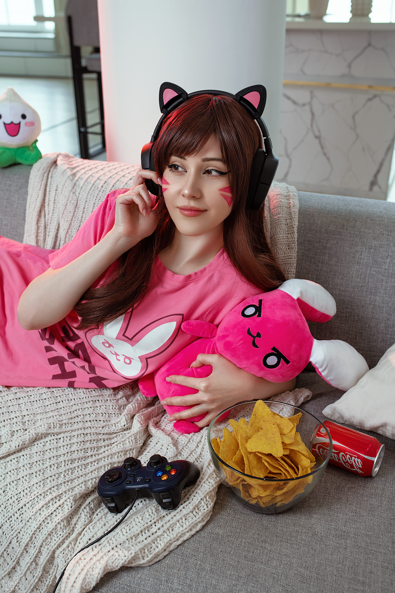 Cosplay D.Va | Overwatch - My, Fashion model, PHOTOSESSION, Cosplayers, Cosplay, Dva, Overwatch, Longpost, The photo