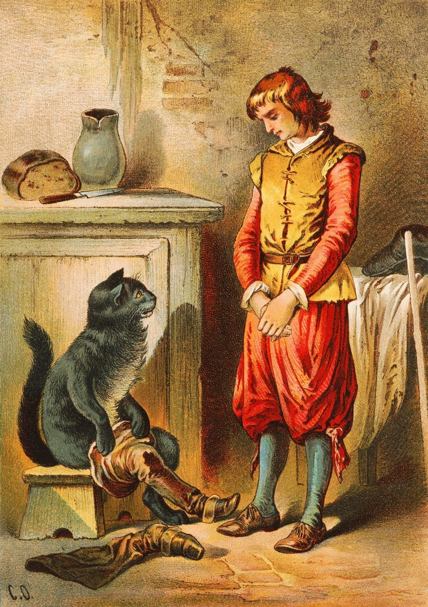 Why did they put Puss in Boots on? - My, Children's literature, Story, Puss in Boots, Charles Perrault, Longpost