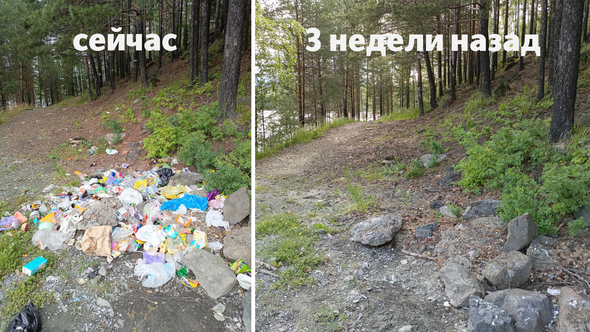 People, what's wrong with you? - My, Ural, Cleaning, Kachkanar, Garbage, A wave of posts