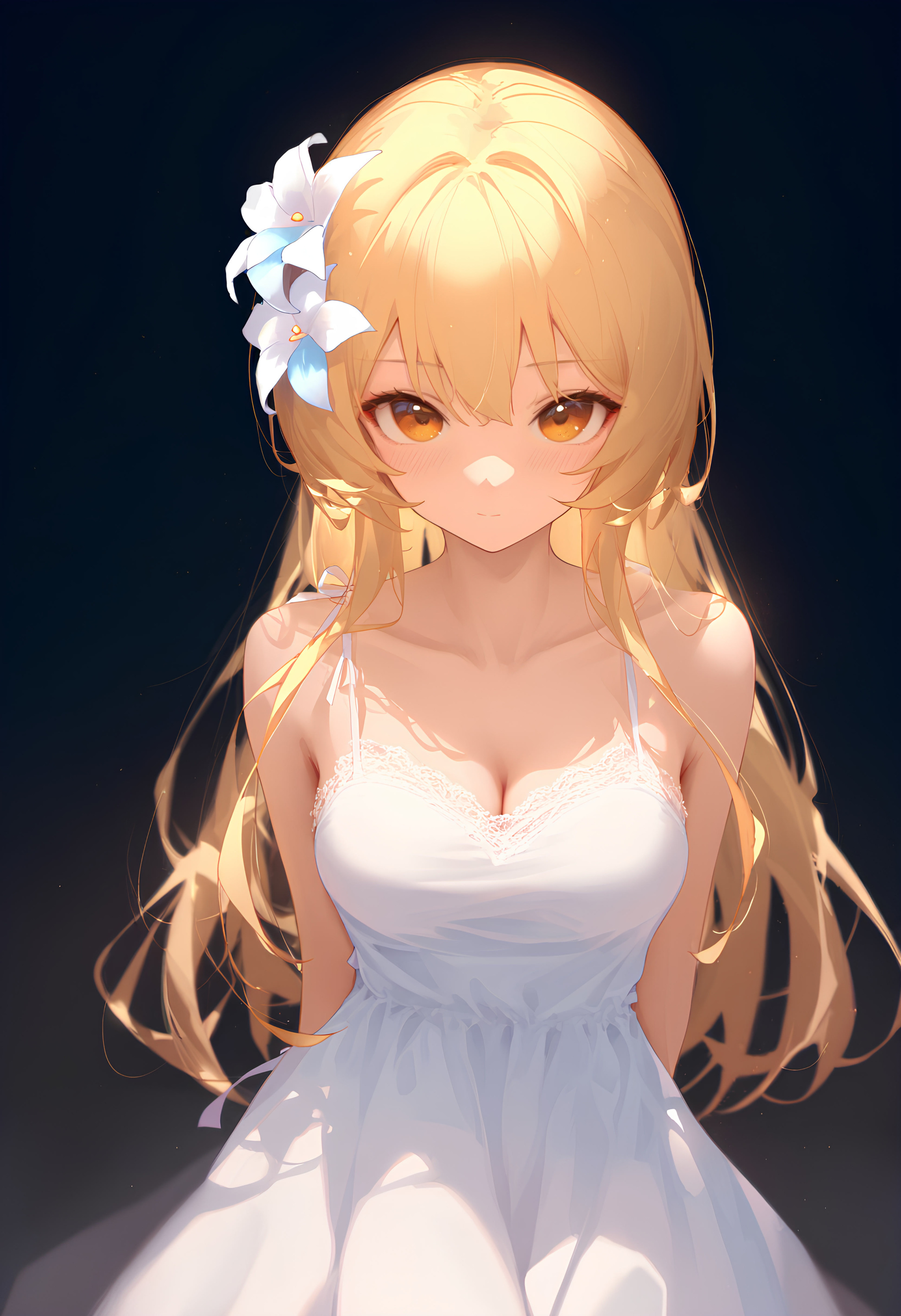 Beauty Luming - Pixiv, Anime, Neural network art, Anime art, Genshin impact, Lumine (Genshin Impact), Longpost