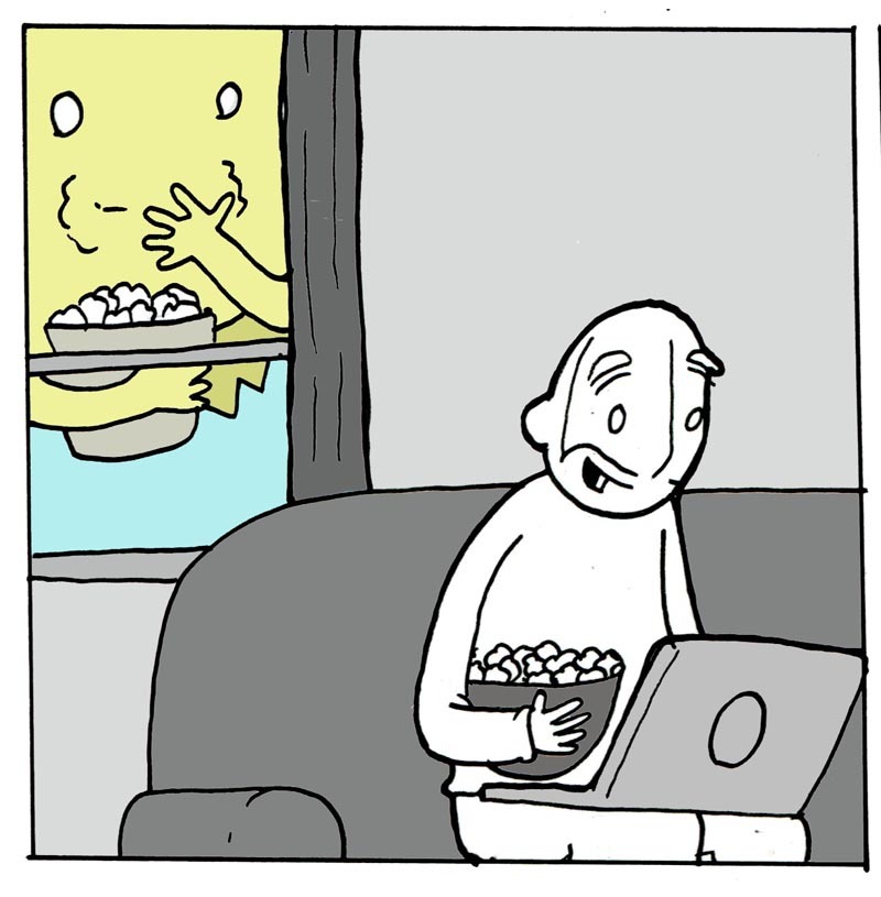 Wonderful day - My, Comics, Translated by myself, The sun, Lord of the Rings, Movies, Lunarbaboon, moon, Longpost