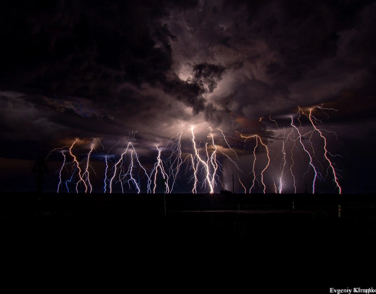 Terribly beautiful - Thunderstorm, The photo, Beautiful view, Longpost, Lightning