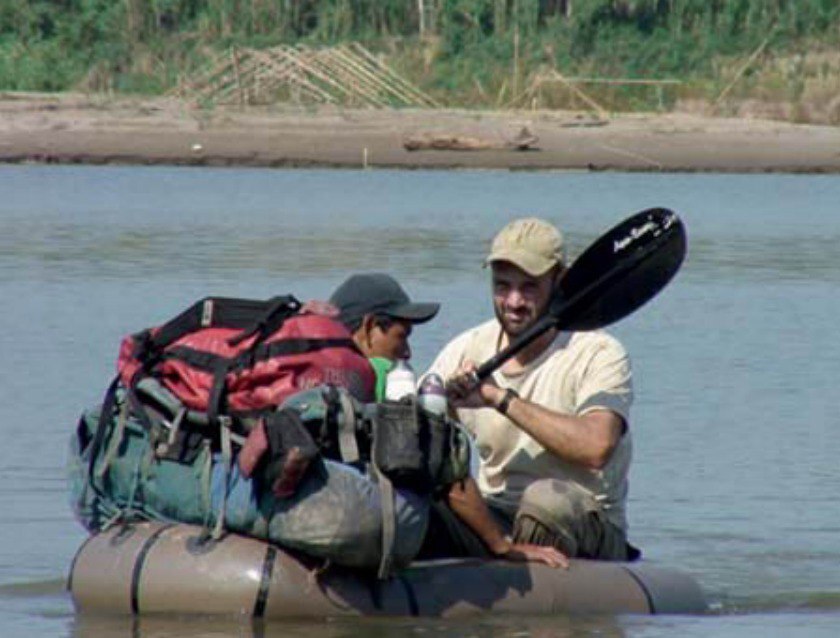 Ed Stafford's trek along the Amazon. Accompanied by the chief - Hike, Survival, Jungle, Туристы, Ed Stafford, Peru, Travels, Longpost