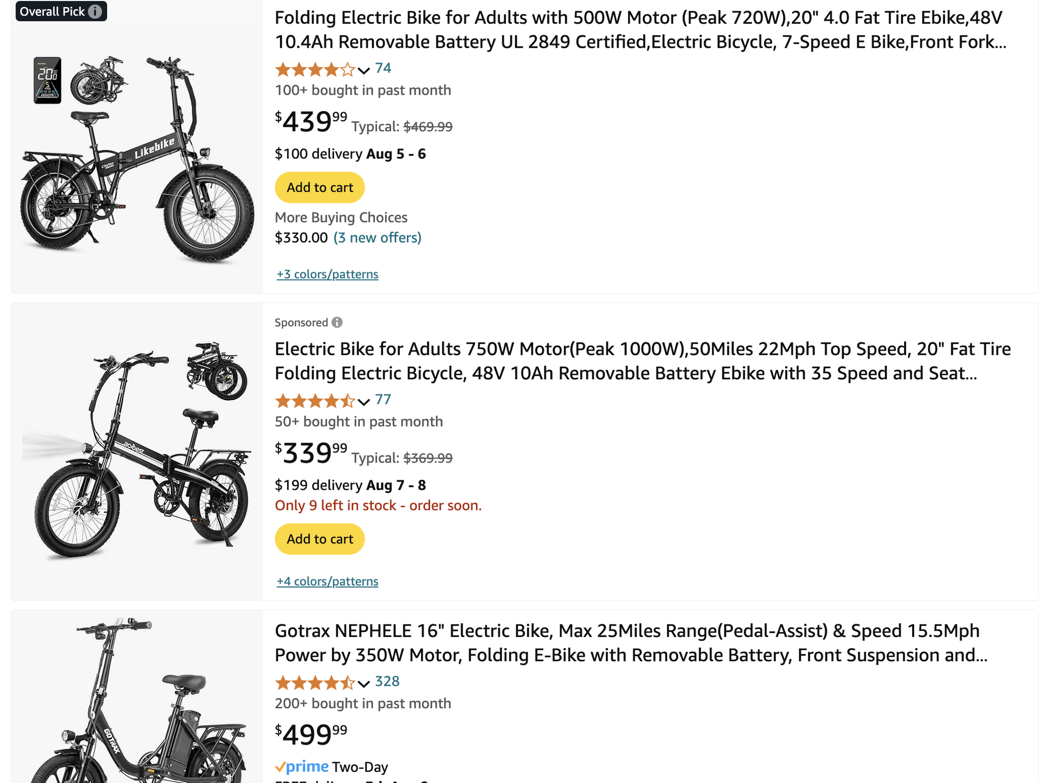 Buying an electric bike - My, A bike, Living abroad, Longpost, USA