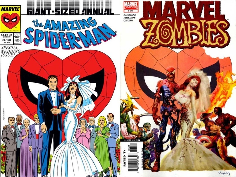 MARVEL ZOMBIES - Covers... - Film and TV series news, Foreign serials, Comics, Marvel, Cover, Spiderman, Superheroes, Longpost