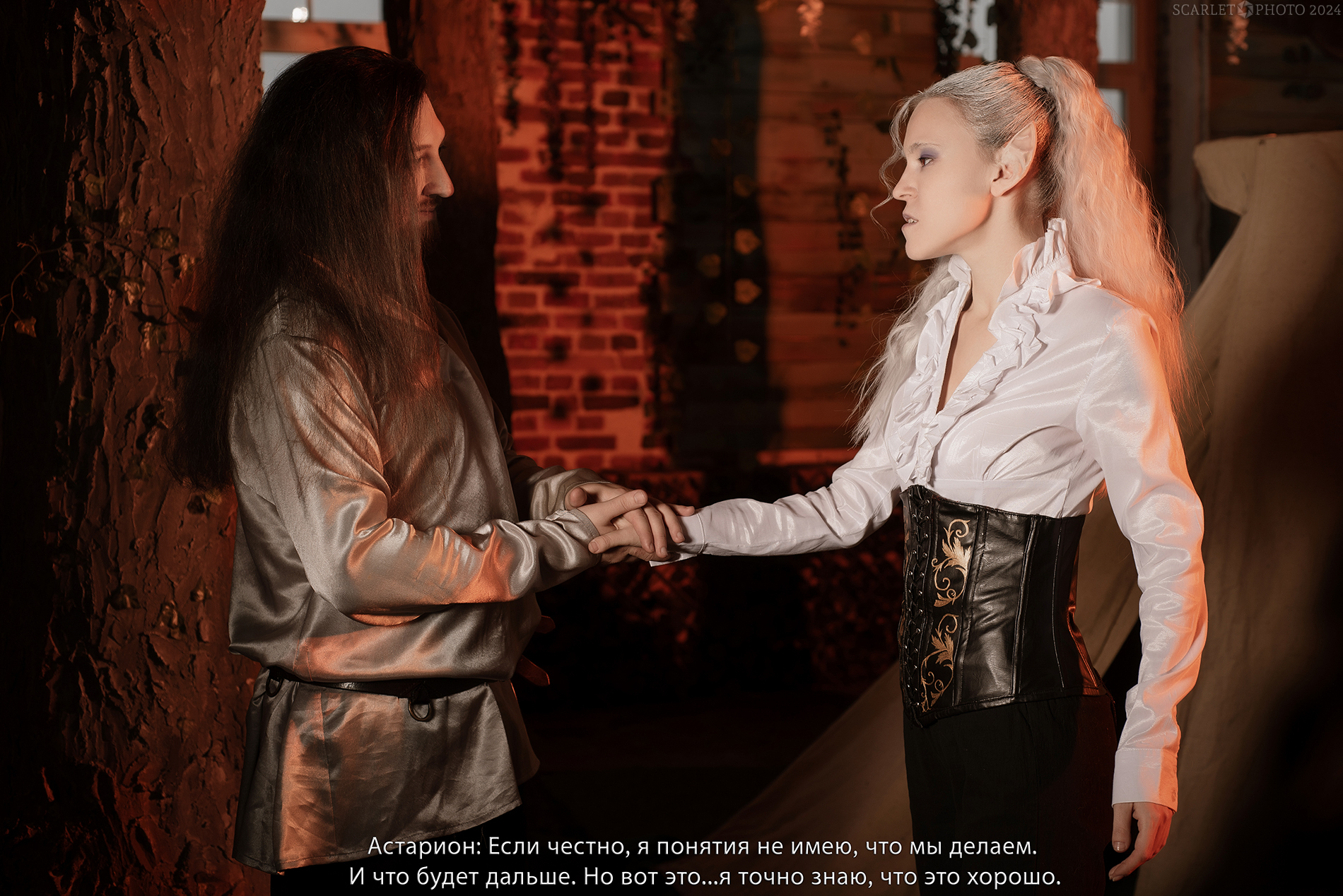 Cosplay Astarion Ancunin (fem) Baldur's gate 3 - Моё, Косплей, Baldur’s Gate 3, Ручная работа, Крафт, Astarion, Компьютерные игры, Косплееры, Вампиры, Эльфы, Длиннопост, Фотография