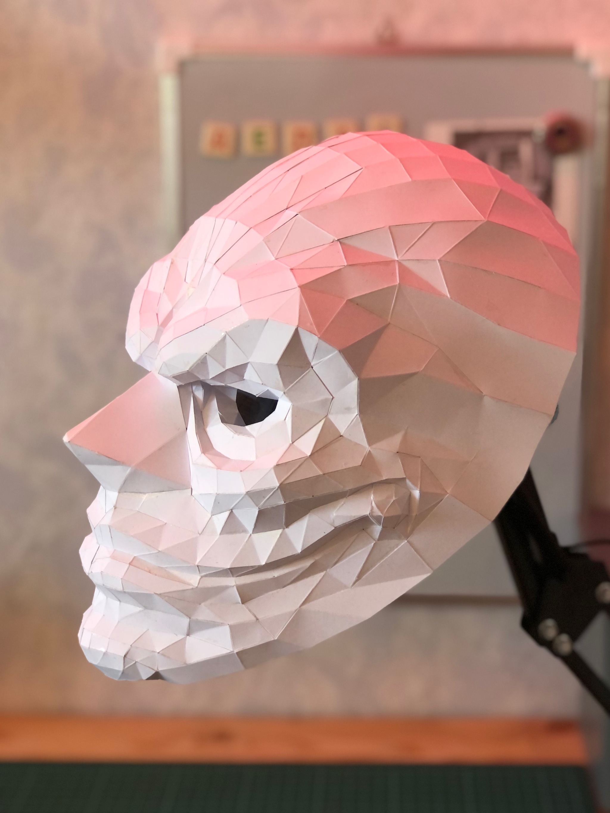 Papercraft - My, Papercraft, Mask, Payday, Longpost, With your own hands