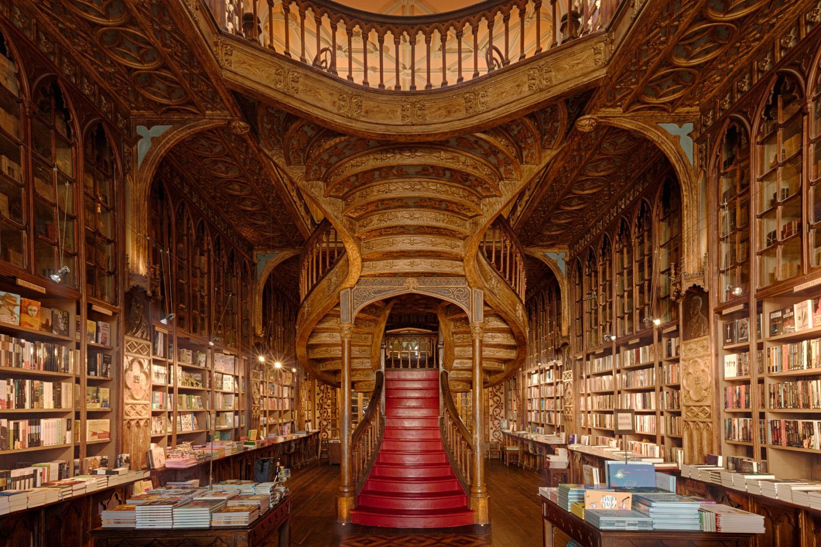 The most beautiful bookstore in the world - My, Book store, Portugal, Books, Literature, Lisbon, Longpost, Port