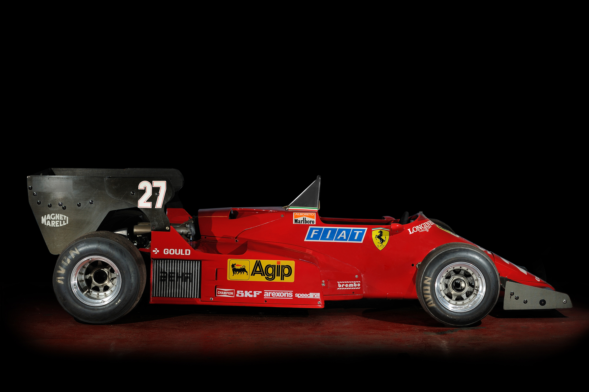 Ferrari 126 C4 F1 Race Car - Retro car, Car history, 1984, Ferrari, Formula 1, Longpost