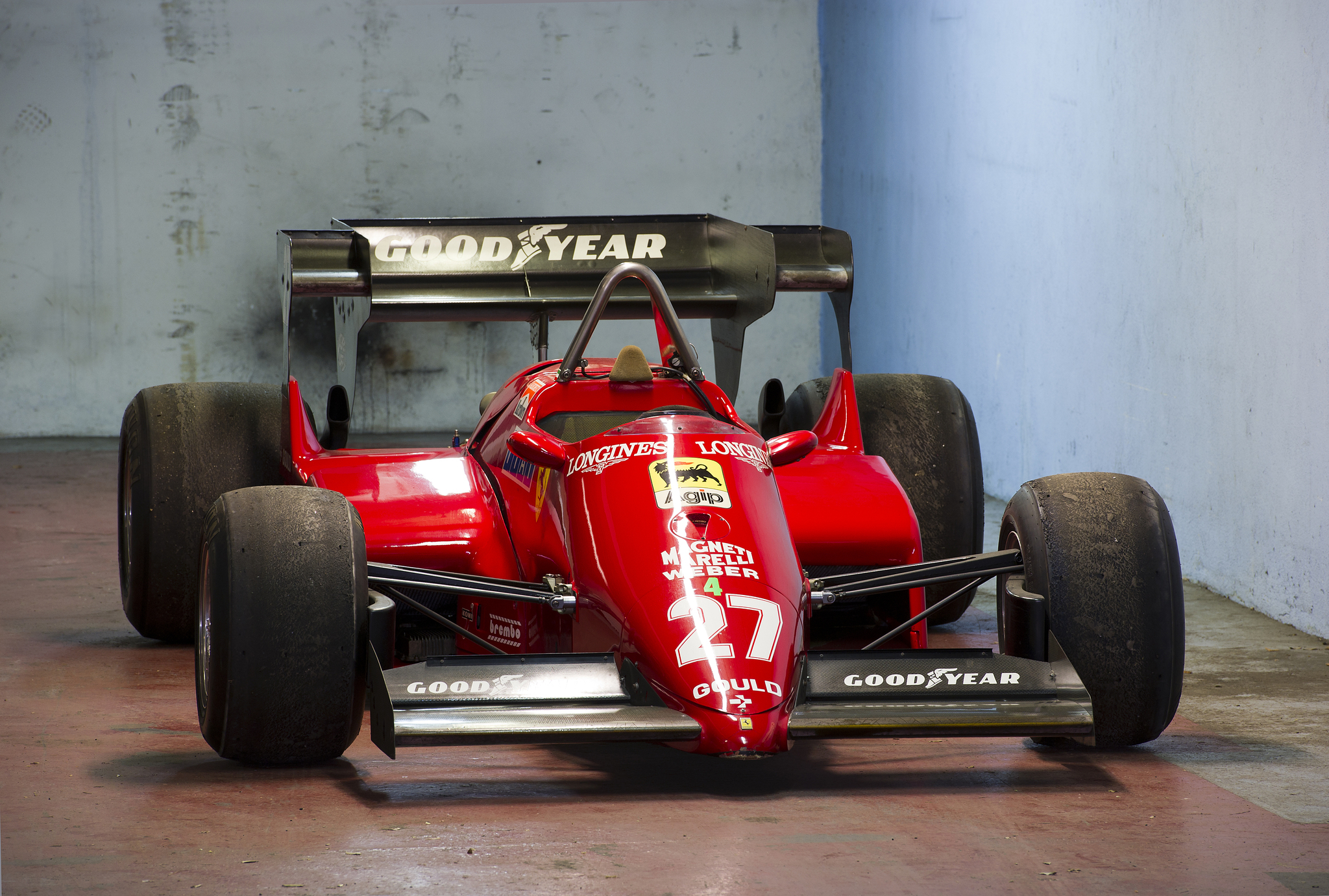 Ferrari 126 C4 F1 Race Car - Retro car, Car history, 1984, Ferrari, Formula 1, Longpost