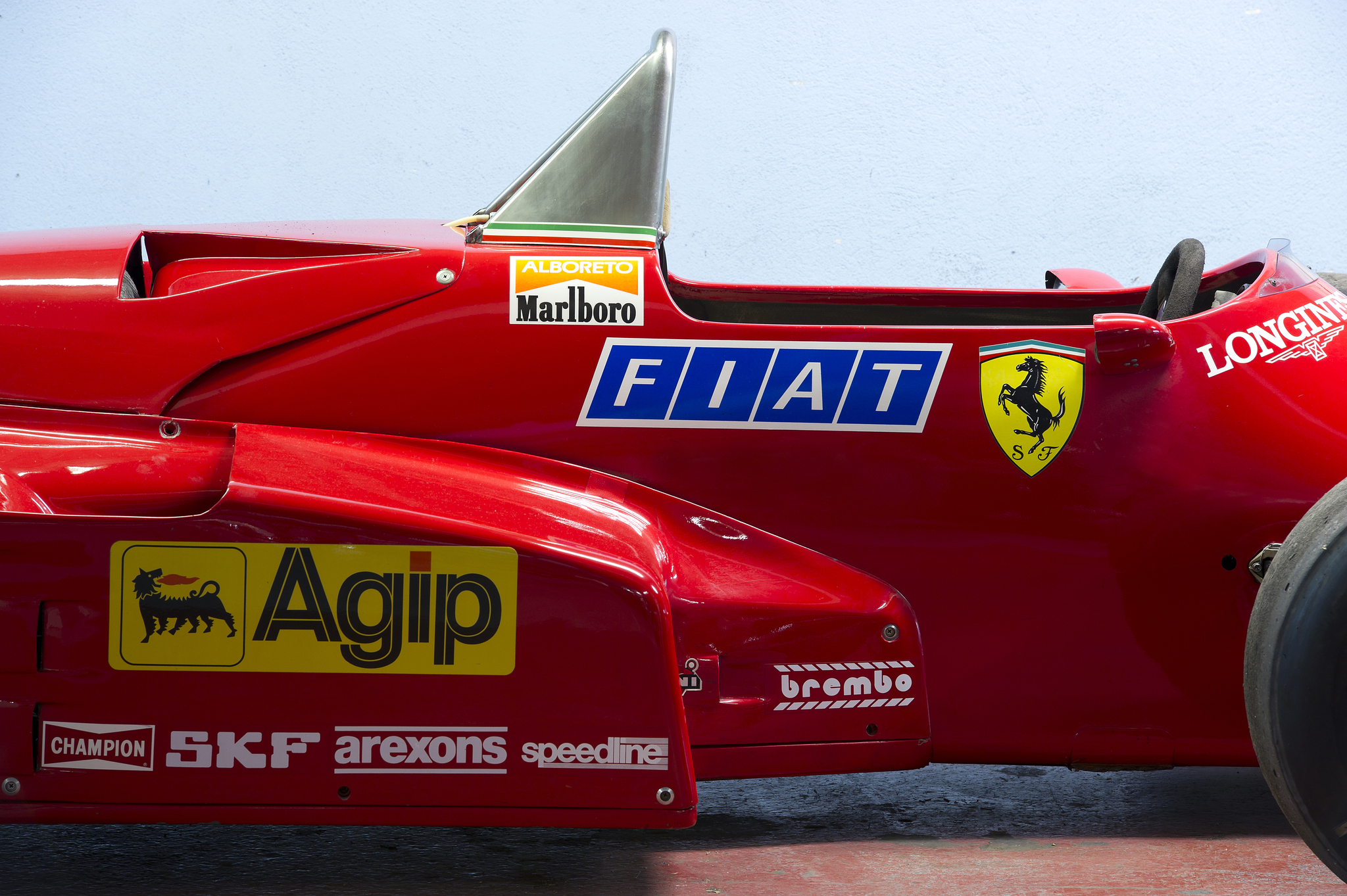 Ferrari 126 C4 F1 Race Car - Retro car, Car history, 1984, Ferrari, Formula 1, Longpost