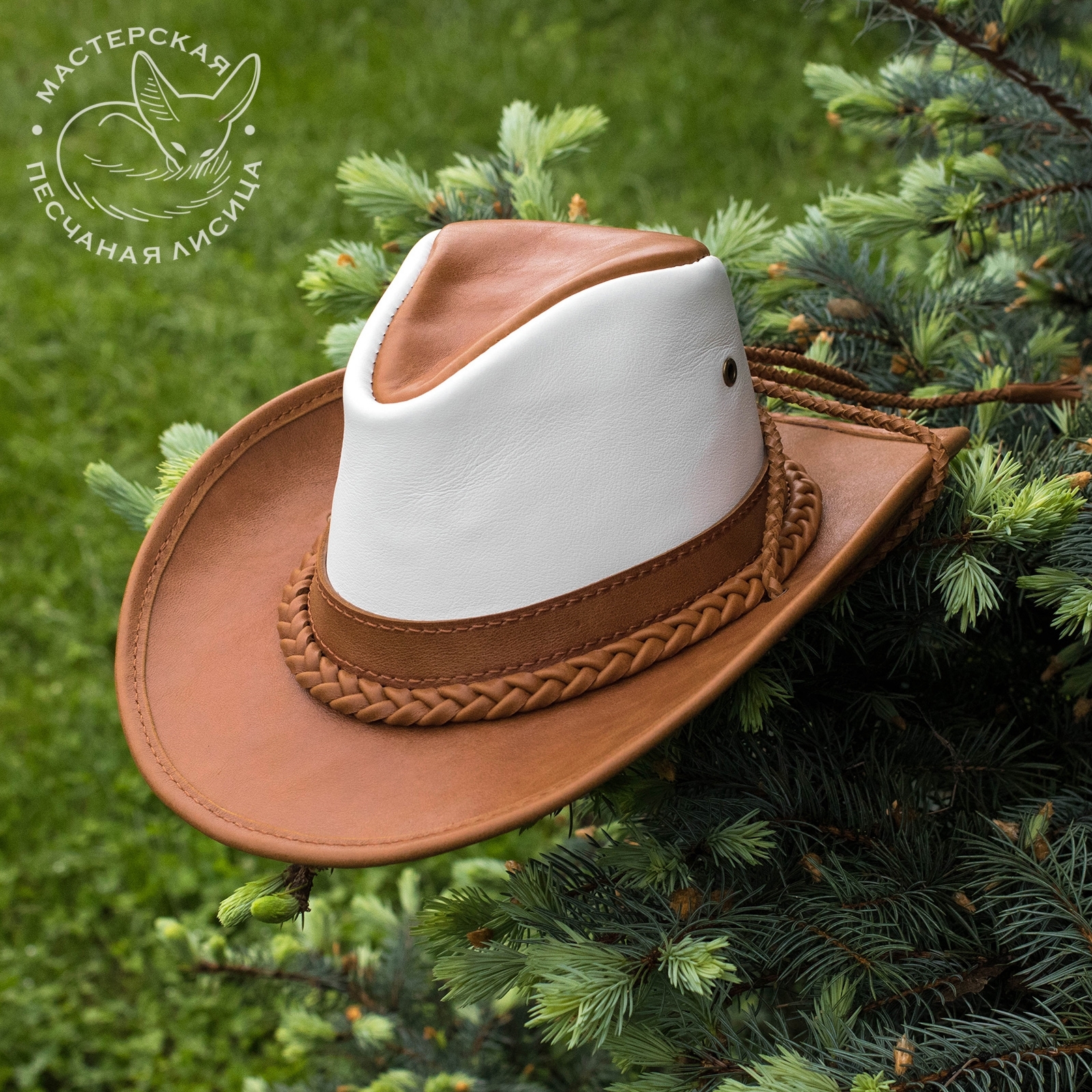 Two Tone Classic Stetson - My, Hat, Headdress, Cowboy hat, Handmade, With your own hands, Needlework without process, Longpost