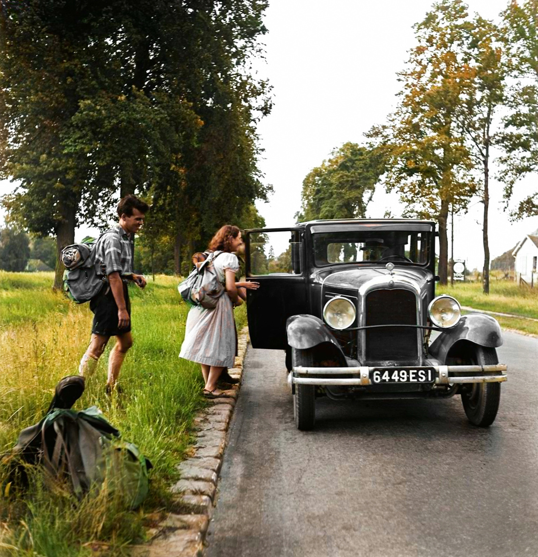 Shards of history: Interesting and rare retro photographs of Europe. 20 colored photographs of the twentieth century. Part IV - My, Historical photo, Old photo, The photo, Colorization, Europe, France, Spain, Poland, Belgium, Italy, Hungary, 20th century, Longpost