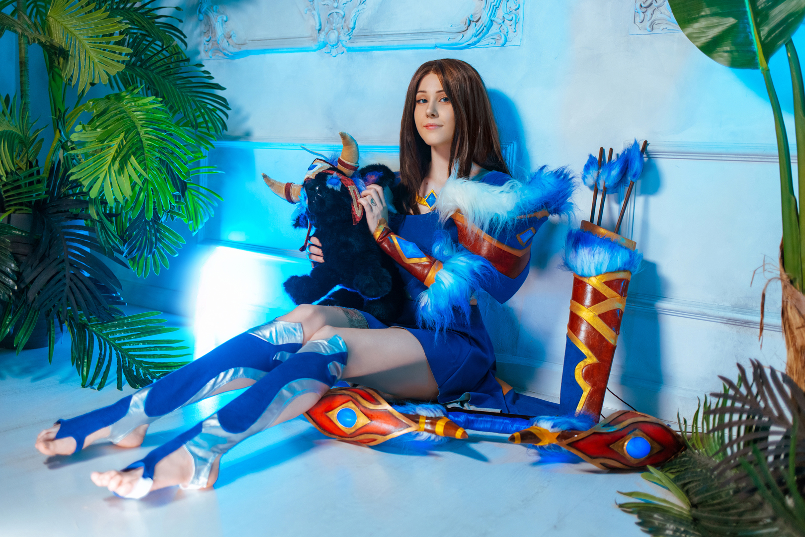 Mirana Cosplay | Dota 2 - My, Cosplayers, Cosplay, PHOTOSESSION, Fashion model, The photo, Girl with tattoo, Dota 2, Mirana, Mirana, Longpost