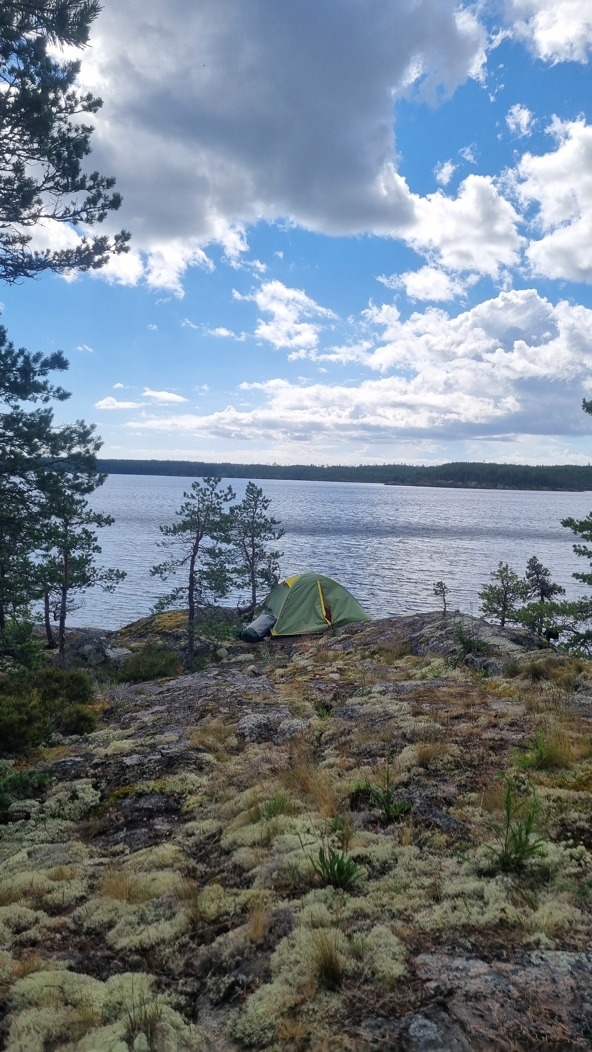 And again camping: Ladoga skerries with two overnight stays - My, Boat trip, Camping, Ladoga skerries, The rocks, Hike, Longpost, Relaxation