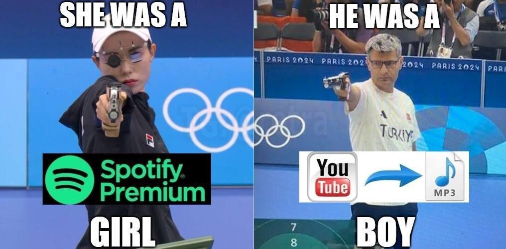 The best memes with the Olympic hero from Turkey - Shooting, Memes, Longpost, Yusuf DikeГ§