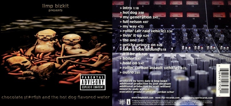 Limp Bizkit albums (1997 - 2020) - Metal, Cover, Heavy metal, Hits, Rock, Limp bizkit, Album, Discography, Music, VKontakte (link), Longpost