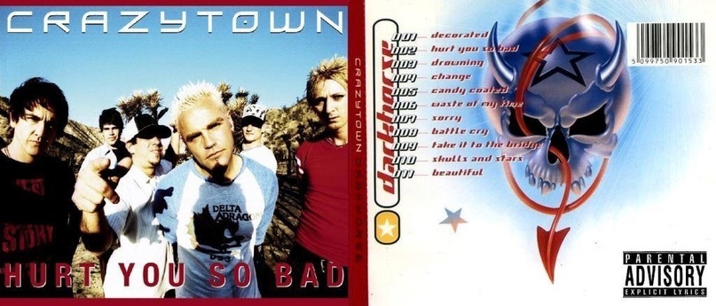 Albums by Crazy Town... - Metal, Cover, Heavy metal, Hits, Crazy Town, Butterfly, Rock, Limp bizkit, Longpost