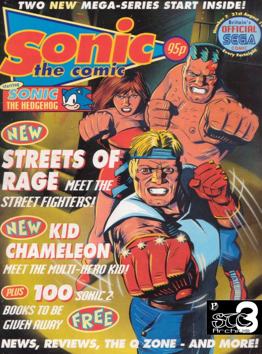 Streets Of Rage Birthday (play in the browser + official comics - Carter54, Streets of Rage, Sega mega drive, Sega, Comics, Browser games, Online Games, Telegram (link), Longpost