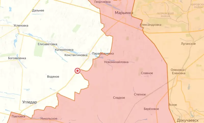 The Ukrainian Armed Forces garrison has problems: the Russian army has cut the Ugledar-Marinka road south of the village of Konstantinovka - Politics, news, Special operation, Military Review, Military establishment, Promotion, Offensive, Road, APU, Negative, Video, Video VK