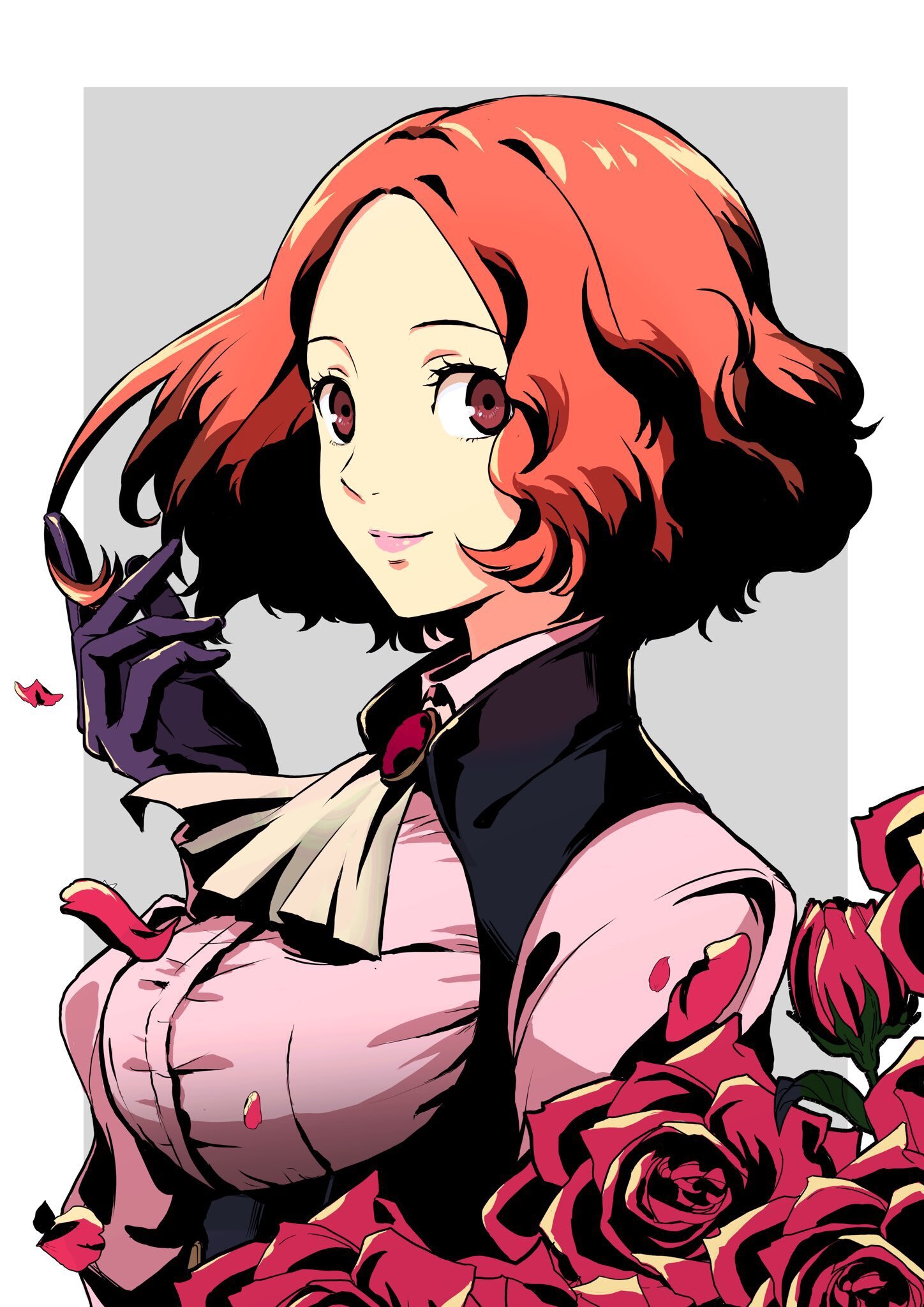 Haru - Art, Anime, Anime art, Persona, Persona 5, Okumura haru, Game art, Games, Longpost