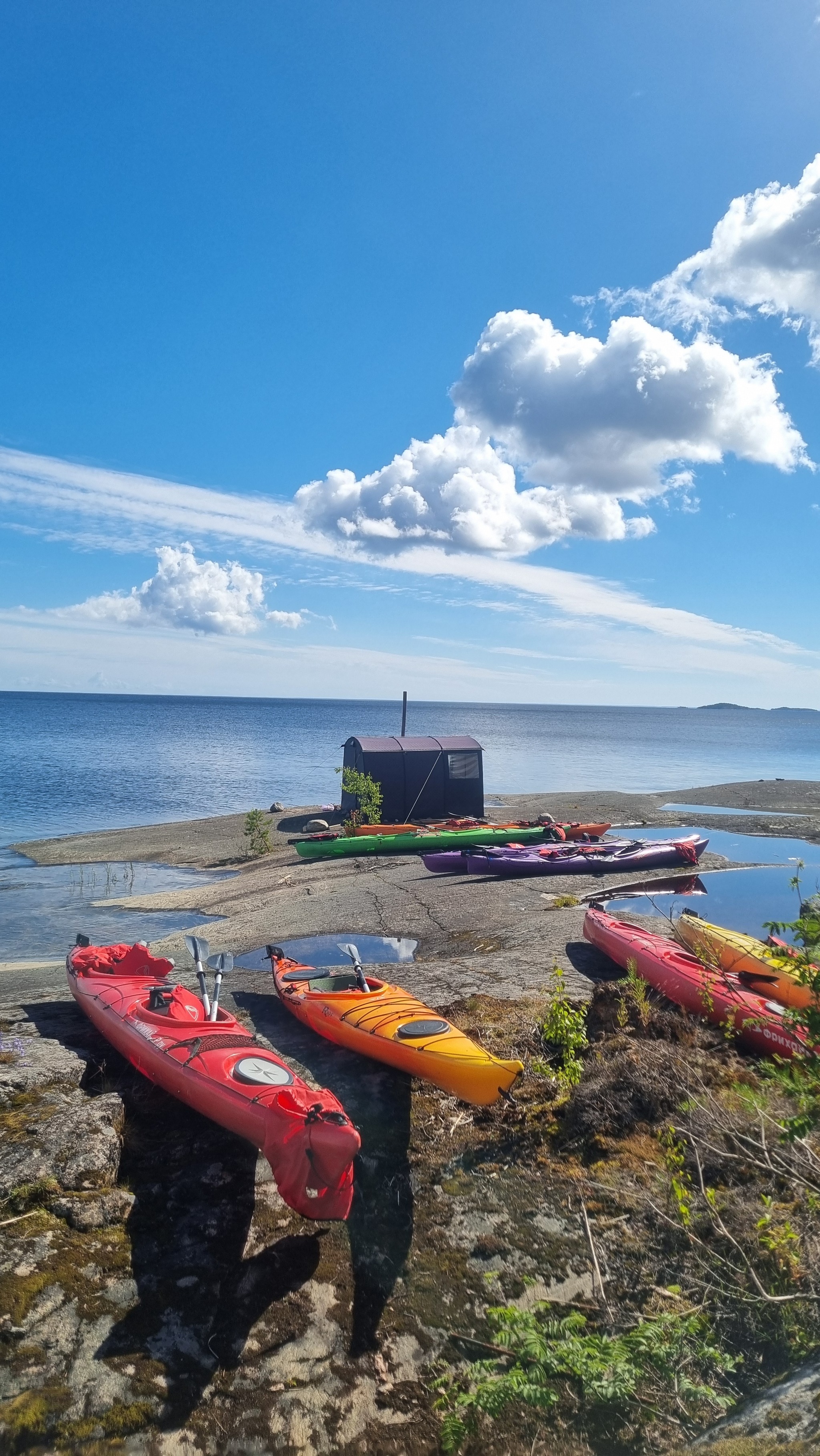 And again camping: Ladoga skerries with two overnight stays - My, Boat trip, Camping, Ladoga skerries, The rocks, Hike, Longpost, Relaxation