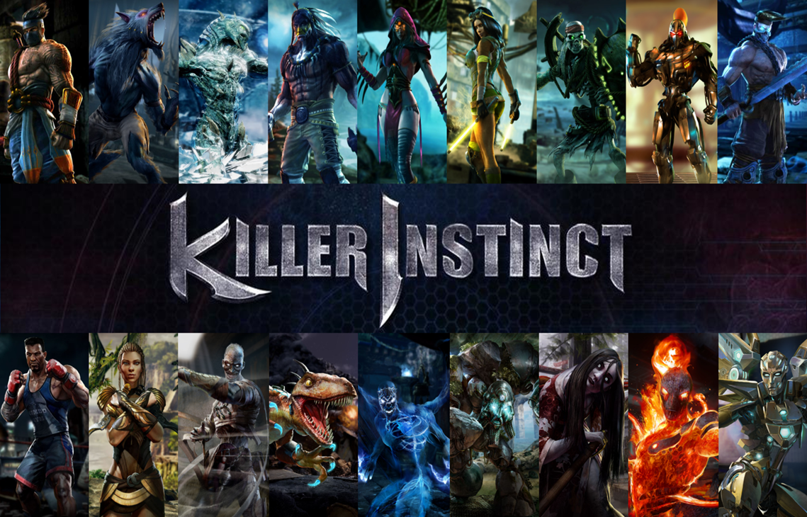 Killer Instinct - Ростер бойцов  2013 - 2016 ... - Killer Instinct, Файтинг, Ростер, Mortal Kombat, Яндекс Дзен (ссылка), Длиннопост